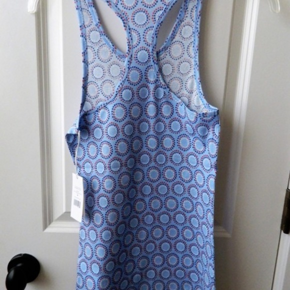 TORY BURCH SPORT Racerbank Tank Top Sz M - Picture 3 of 3